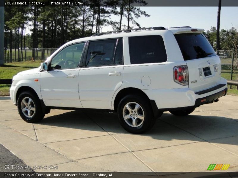 Taffeta White / Gray 2007 Honda Pilot EX-L
