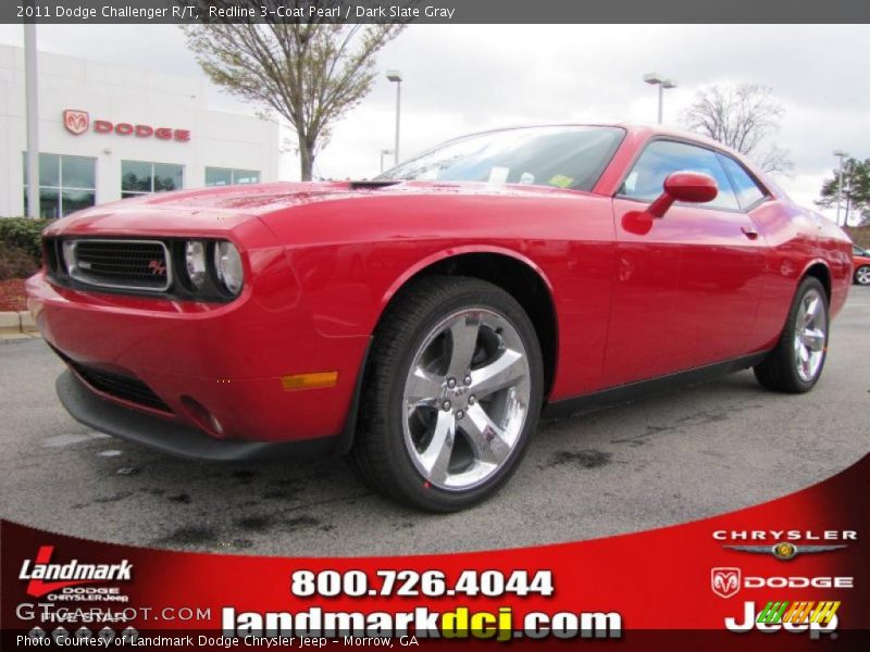 Redline 3-Coat Pearl / Dark Slate Gray 2011 Dodge Challenger R/T