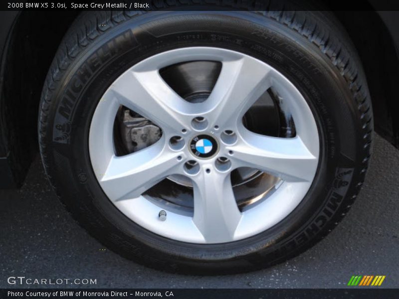 Space Grey Metallic / Black 2008 BMW X5 3.0si