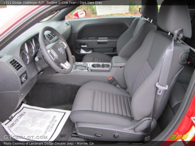  2011 Challenger R/T Dark Slate Gray Interior
