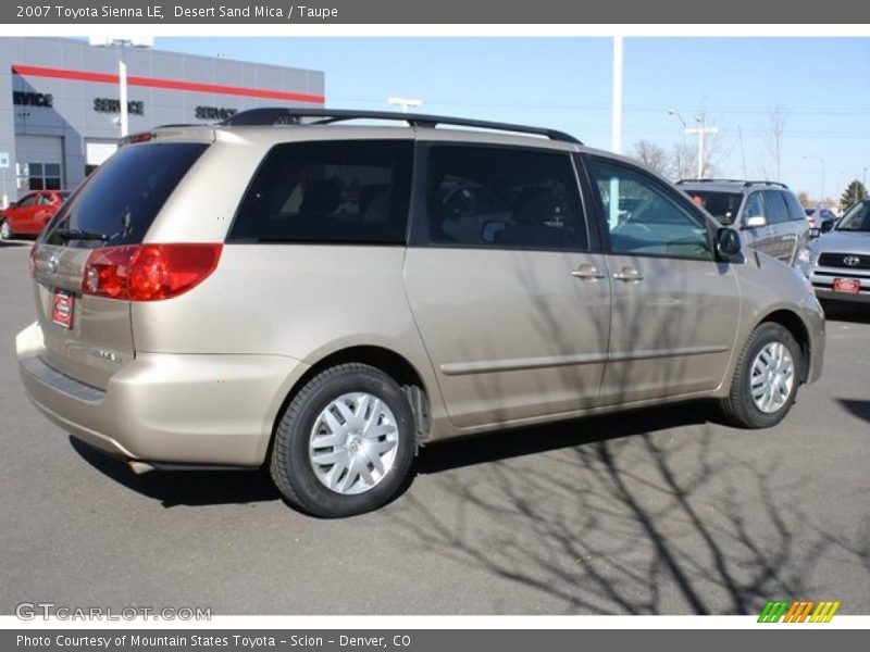 Desert Sand Mica / Taupe 2007 Toyota Sienna LE