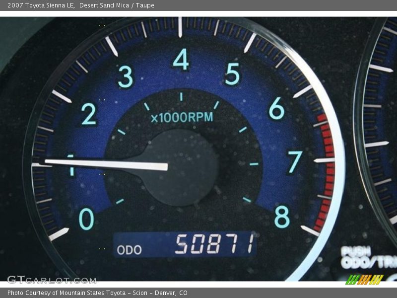 Desert Sand Mica / Taupe 2007 Toyota Sienna LE