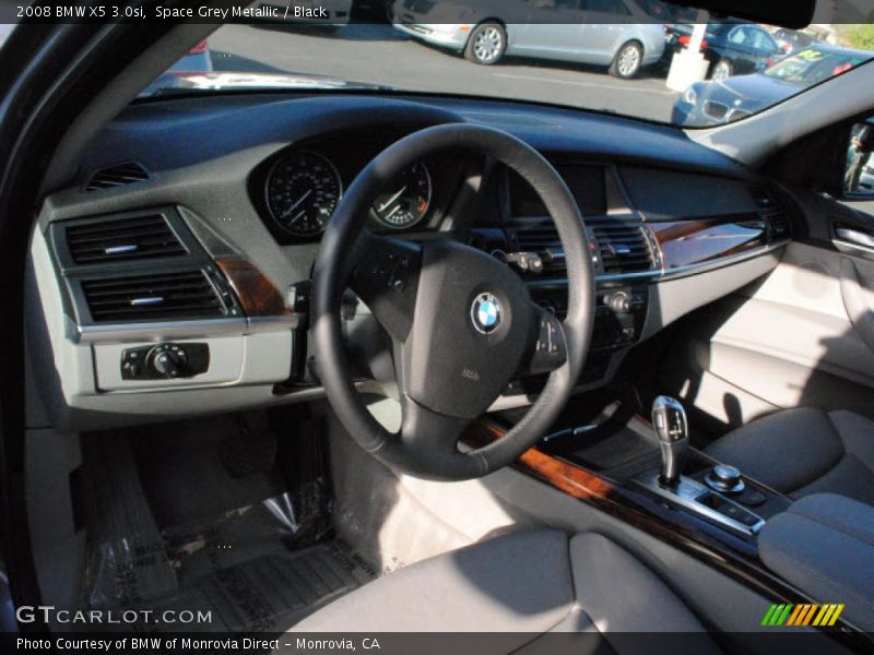 Space Grey Metallic / Black 2008 BMW X5 3.0si