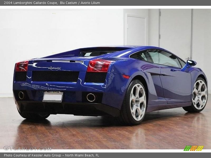 Blu Caelum / Avorio Lilium 2004 Lamborghini Gallardo Coupe