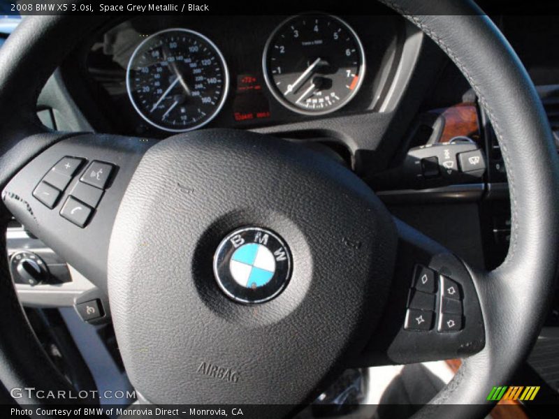 Space Grey Metallic / Black 2008 BMW X5 3.0si
