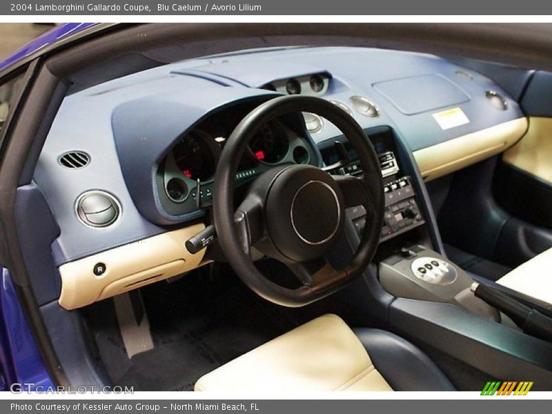  2004 Gallardo Coupe Avorio Lilium Interior