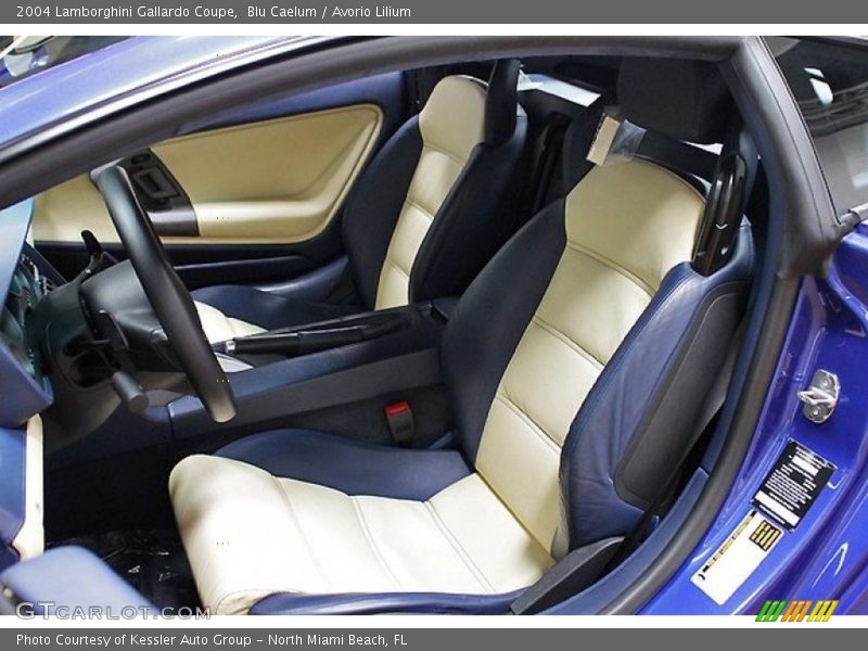  2004 Gallardo Coupe Avorio Lilium Interior