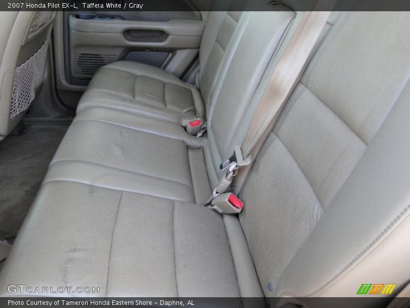 Taffeta White / Gray 2007 Honda Pilot EX-L
