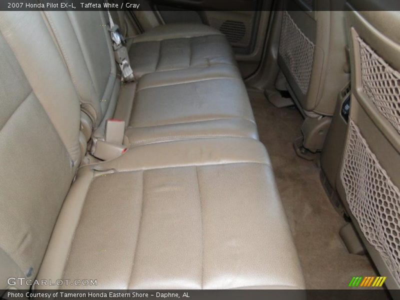 Taffeta White / Gray 2007 Honda Pilot EX-L