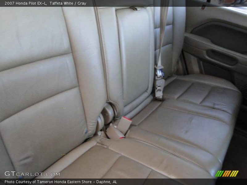 Taffeta White / Gray 2007 Honda Pilot EX-L