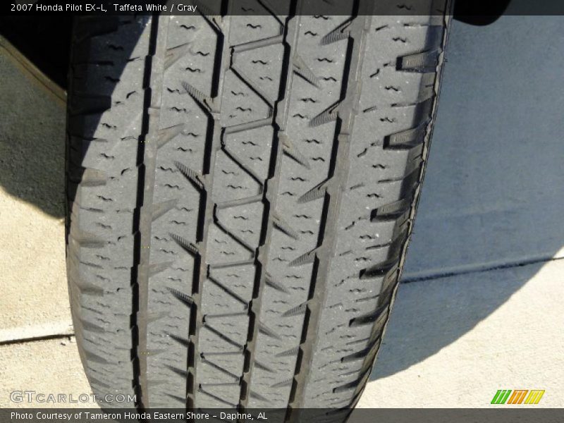 Taffeta White / Gray 2007 Honda Pilot EX-L