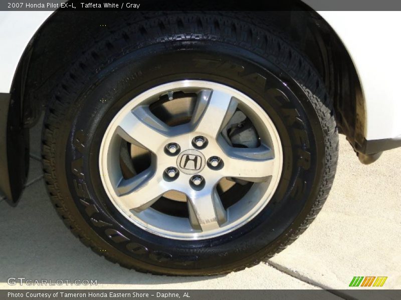 Taffeta White / Gray 2007 Honda Pilot EX-L
