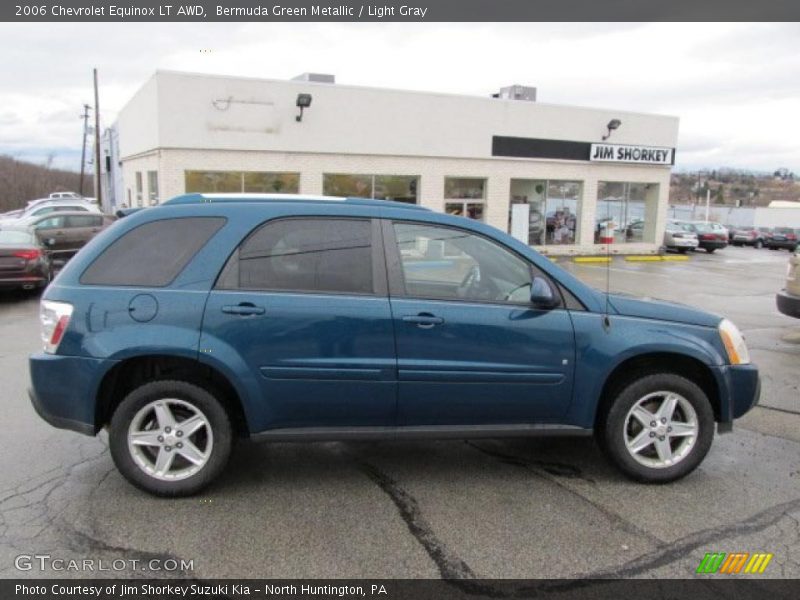Bermuda Green Metallic / Light Gray 2006 Chevrolet Equinox LT AWD