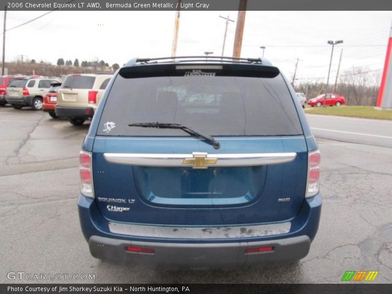 Bermuda Green Metallic / Light Gray 2006 Chevrolet Equinox LT AWD