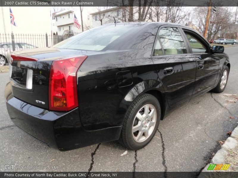 Black Raven / Cashmere 2007 Cadillac CTS Sedan