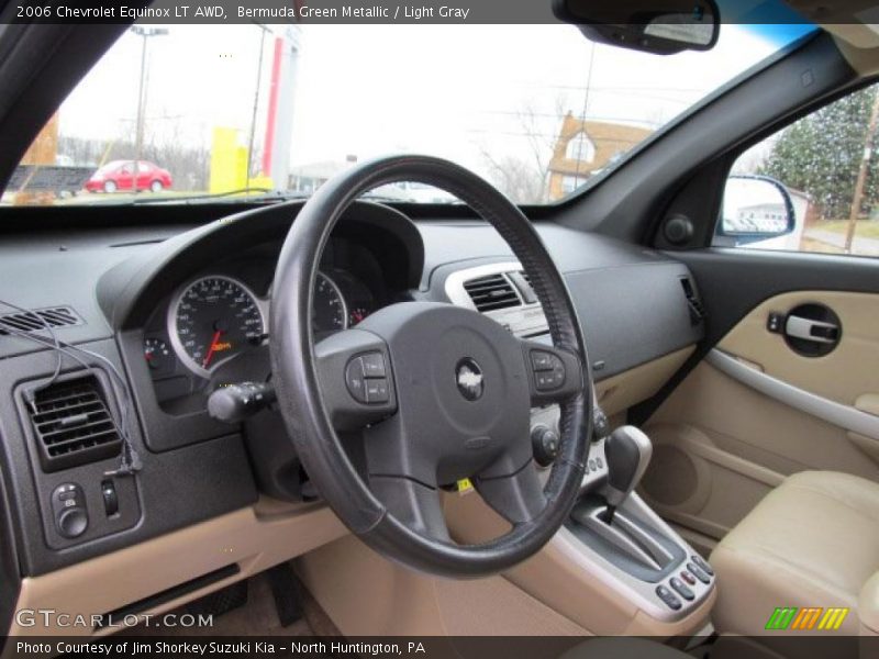 Bermuda Green Metallic / Light Gray 2006 Chevrolet Equinox LT AWD
