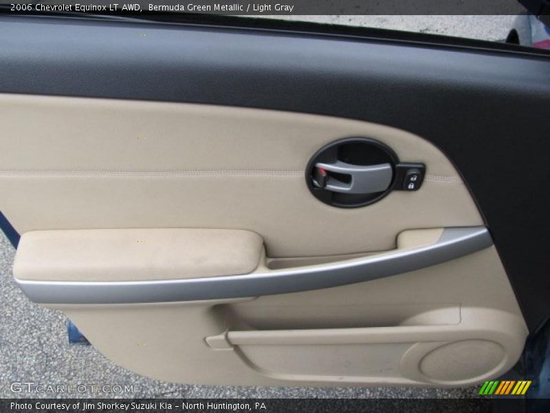 Bermuda Green Metallic / Light Gray 2006 Chevrolet Equinox LT AWD