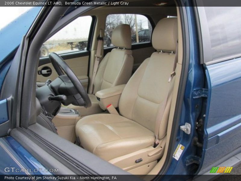 Bermuda Green Metallic / Light Gray 2006 Chevrolet Equinox LT AWD