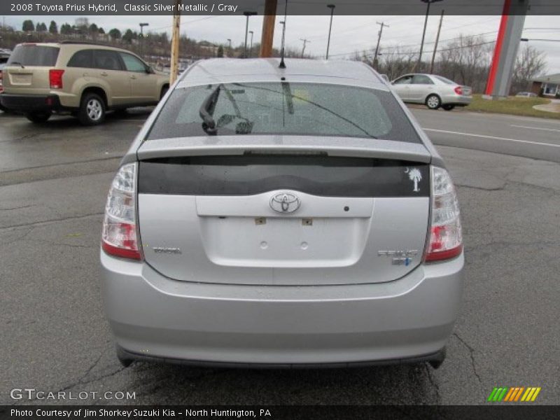 Classic Silver Metallic / Gray 2008 Toyota Prius Hybrid