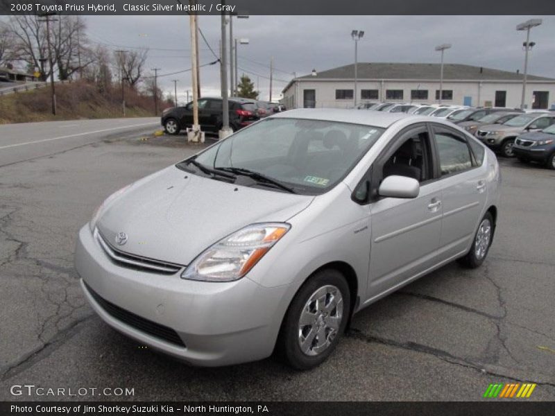 Classic Silver Metallic / Gray 2008 Toyota Prius Hybrid