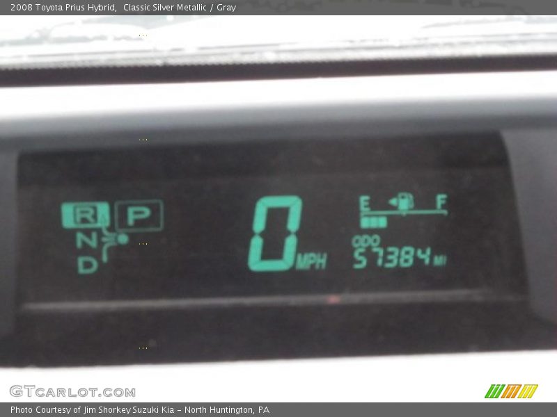 Classic Silver Metallic / Gray 2008 Toyota Prius Hybrid