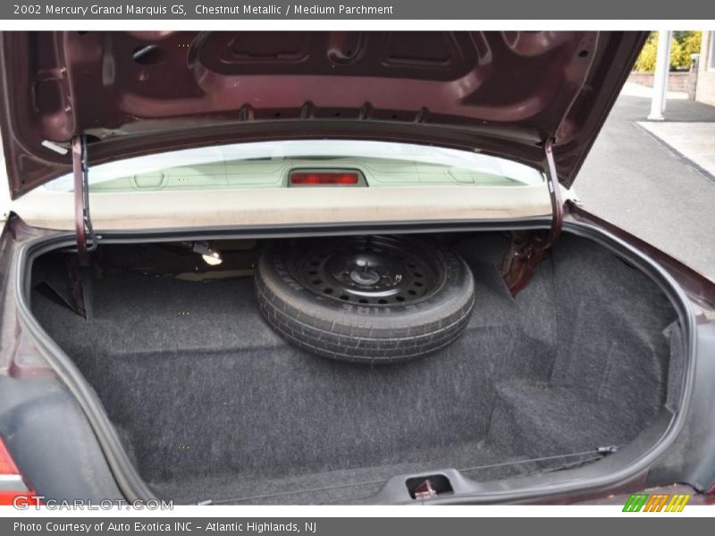 Chestnut Metallic / Medium Parchment 2002 Mercury Grand Marquis GS