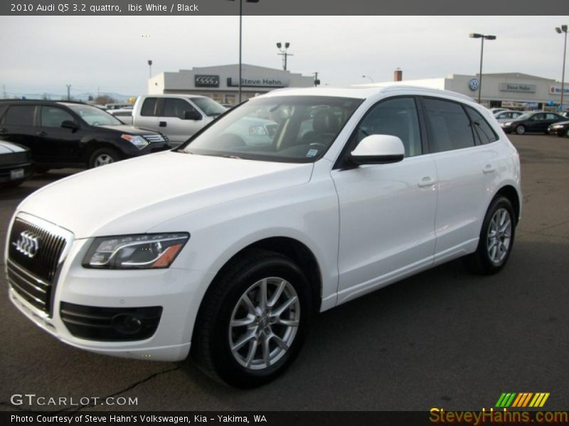 Ibis White / Black 2010 Audi Q5 3.2 quattro