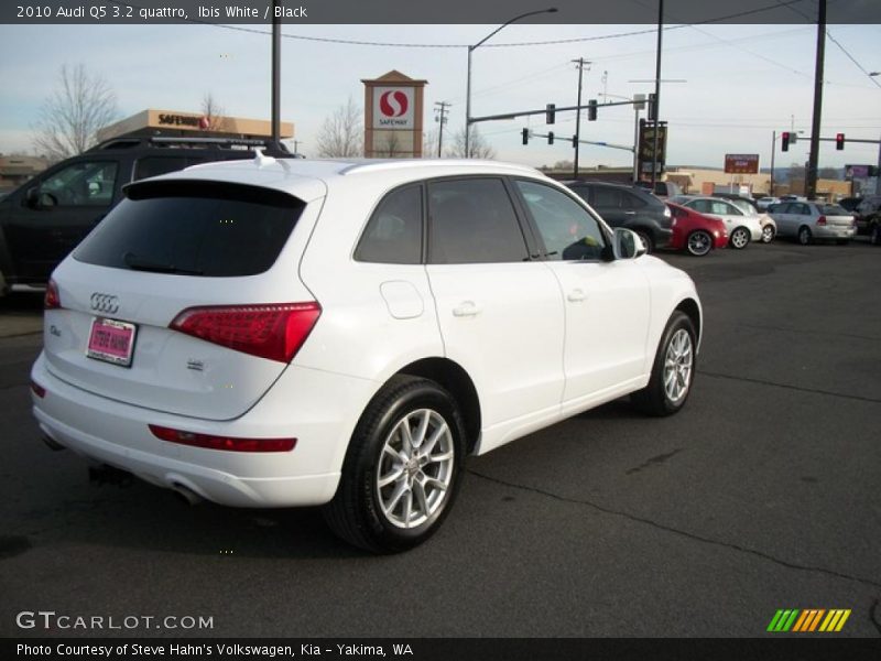 Ibis White / Black 2010 Audi Q5 3.2 quattro