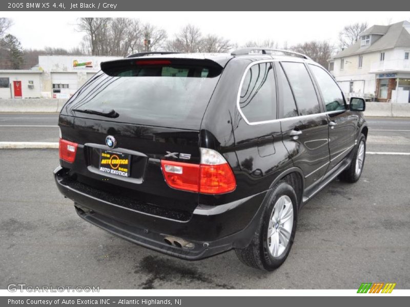 Jet Black / Grey 2005 BMW X5 4.4i