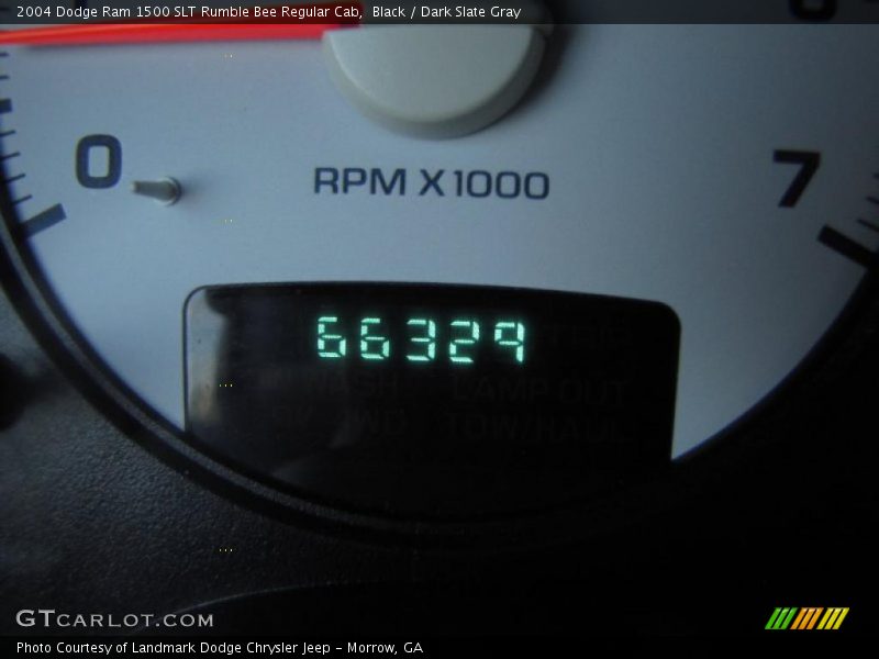 Black / Dark Slate Gray 2004 Dodge Ram 1500 SLT Rumble Bee Regular Cab