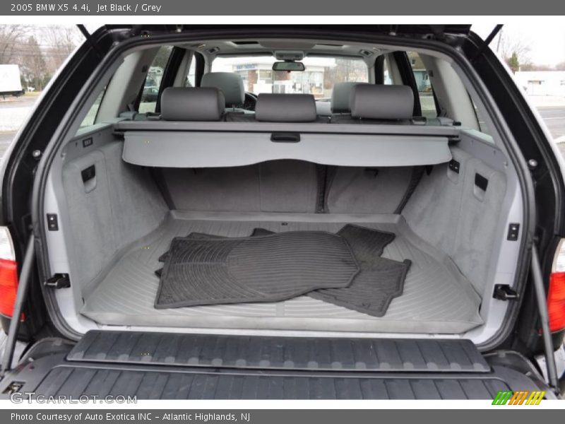 Jet Black / Grey 2005 BMW X5 4.4i