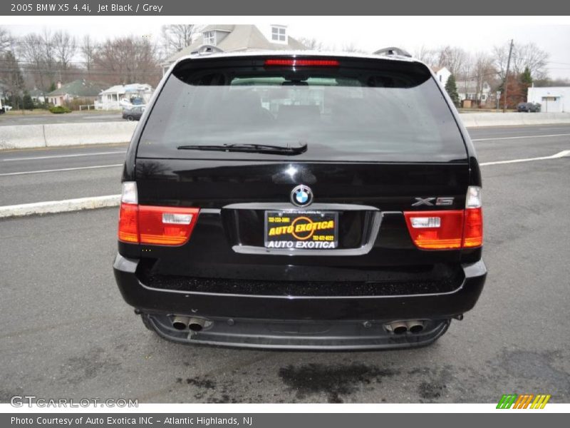 Jet Black / Grey 2005 BMW X5 4.4i