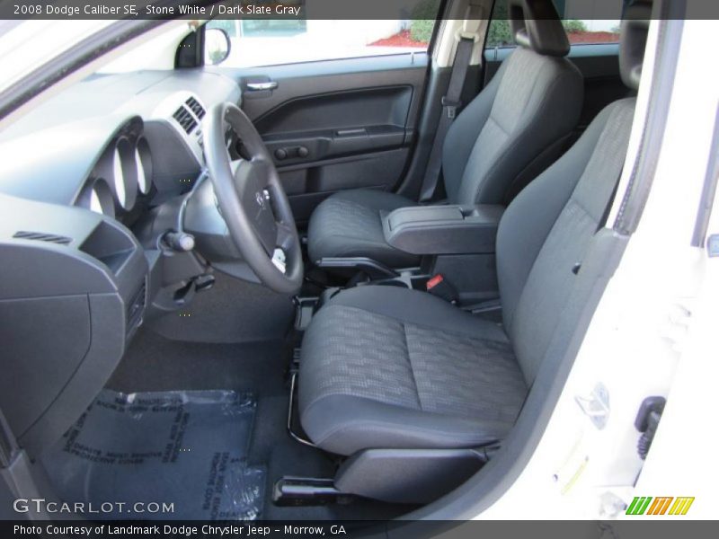 Stone White / Dark Slate Gray 2008 Dodge Caliber SE
