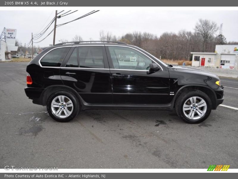 Jet Black / Grey 2005 BMW X5 4.4i