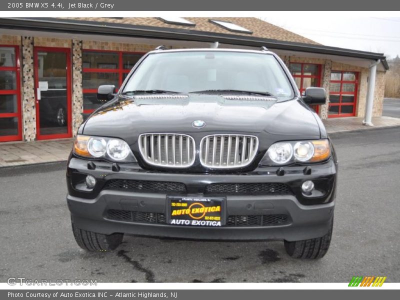Jet Black / Grey 2005 BMW X5 4.4i