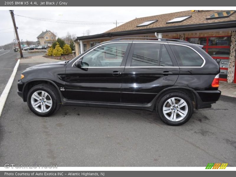 Jet Black / Grey 2005 BMW X5 4.4i