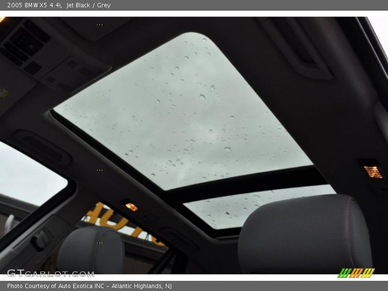 Jet Black / Grey 2005 BMW X5 4.4i