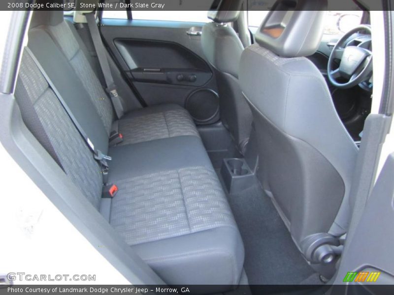 Stone White / Dark Slate Gray 2008 Dodge Caliber SE
