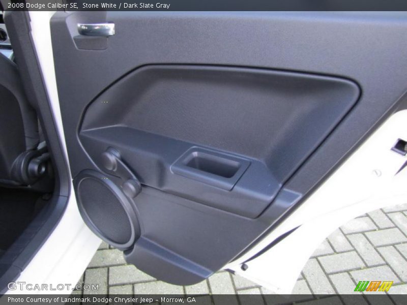 Stone White / Dark Slate Gray 2008 Dodge Caliber SE