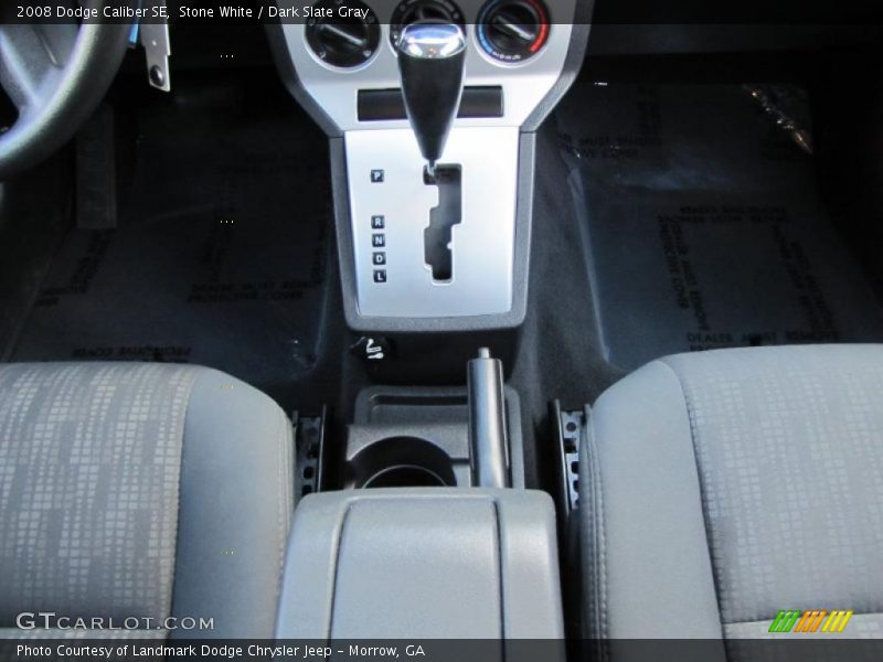 Stone White / Dark Slate Gray 2008 Dodge Caliber SE