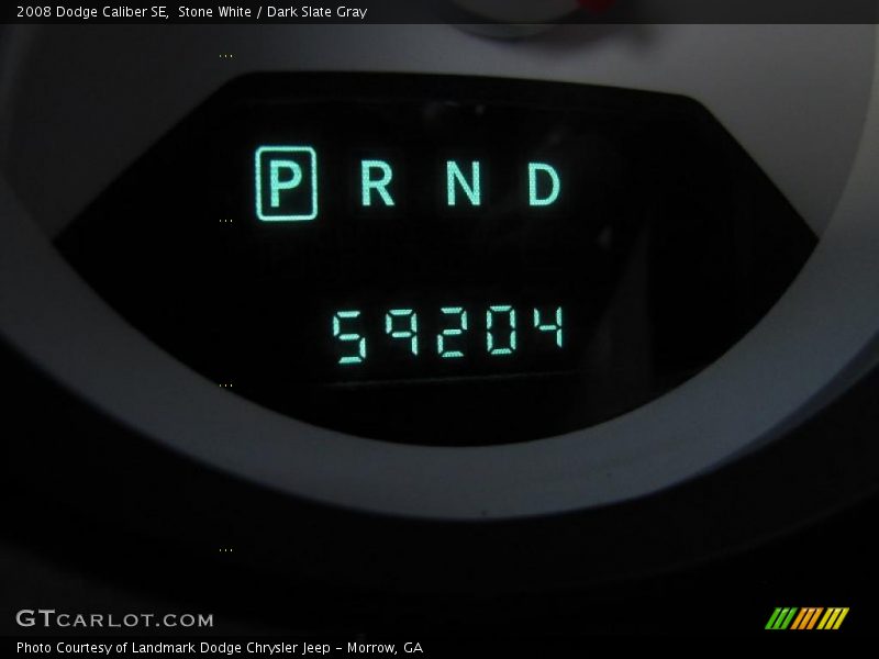 Stone White / Dark Slate Gray 2008 Dodge Caliber SE