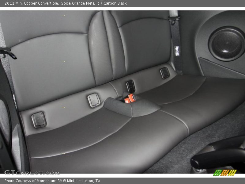 Spice Orange Metallic / Carbon Black 2011 Mini Cooper Convertible