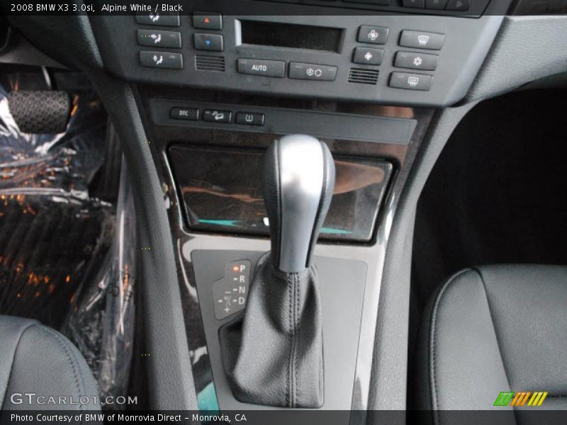 Alpine White / Black 2008 BMW X3 3.0si