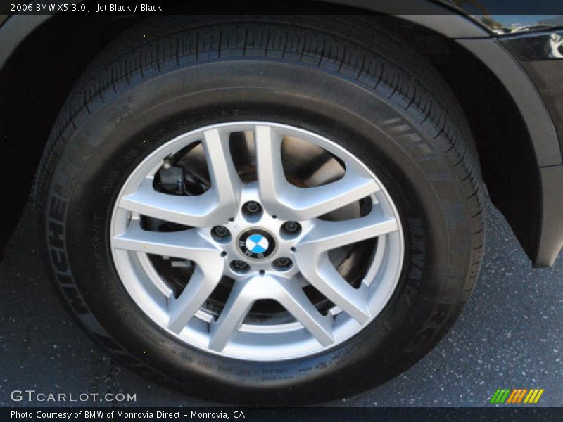 Jet Black / Black 2006 BMW X5 3.0i