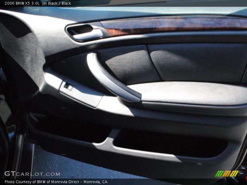Jet Black / Black 2006 BMW X5 3.0i