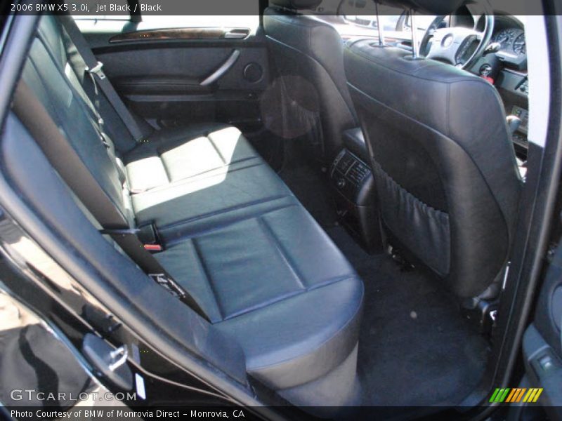 Jet Black / Black 2006 BMW X5 3.0i
