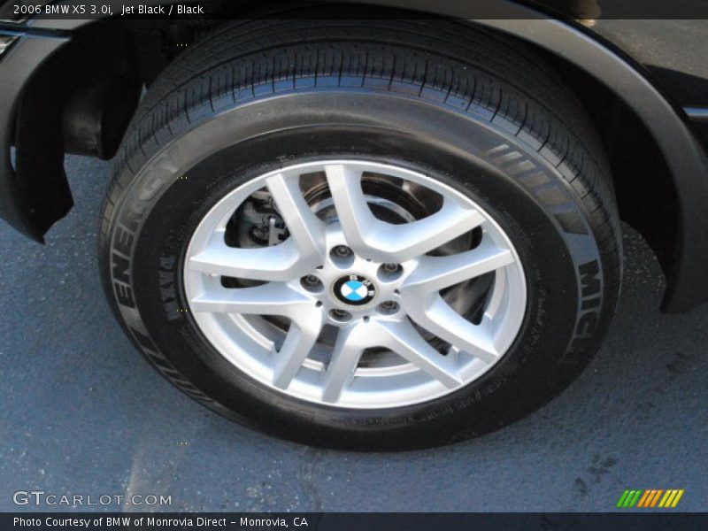 Jet Black / Black 2006 BMW X5 3.0i