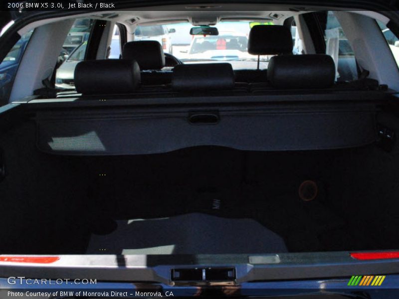 Jet Black / Black 2006 BMW X5 3.0i