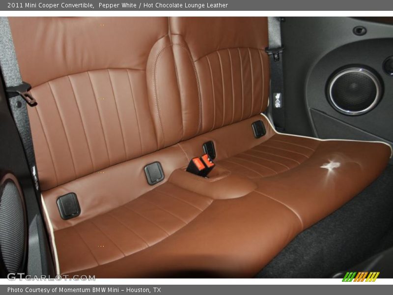 Pepper White / Hot Chocolate Lounge Leather 2011 Mini Cooper Convertible
