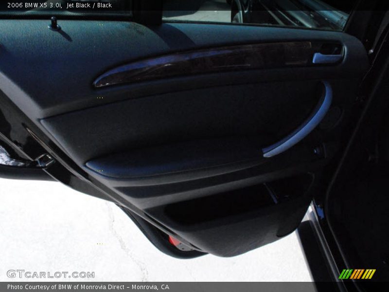 Jet Black / Black 2006 BMW X5 3.0i